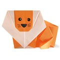 Origami del leone