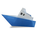 Origami nautilo