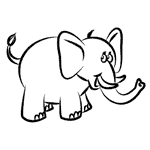 Disegnare un elefante