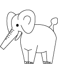 Come disegnare un elefantino